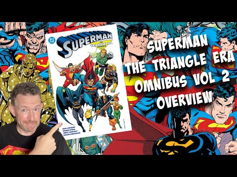 Superman: The Triangle Era Omnibus Volume 2 Hands On First Look