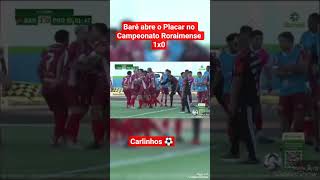 gol do #bare abre o placar no estádio #canarinho diante do #progresso gol de #carlinhos