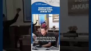 Kebut-kebutan di Kampungnya Pakai Moge, Mario Dandy Hanya Jawab Singkat saat Ditegur Warga