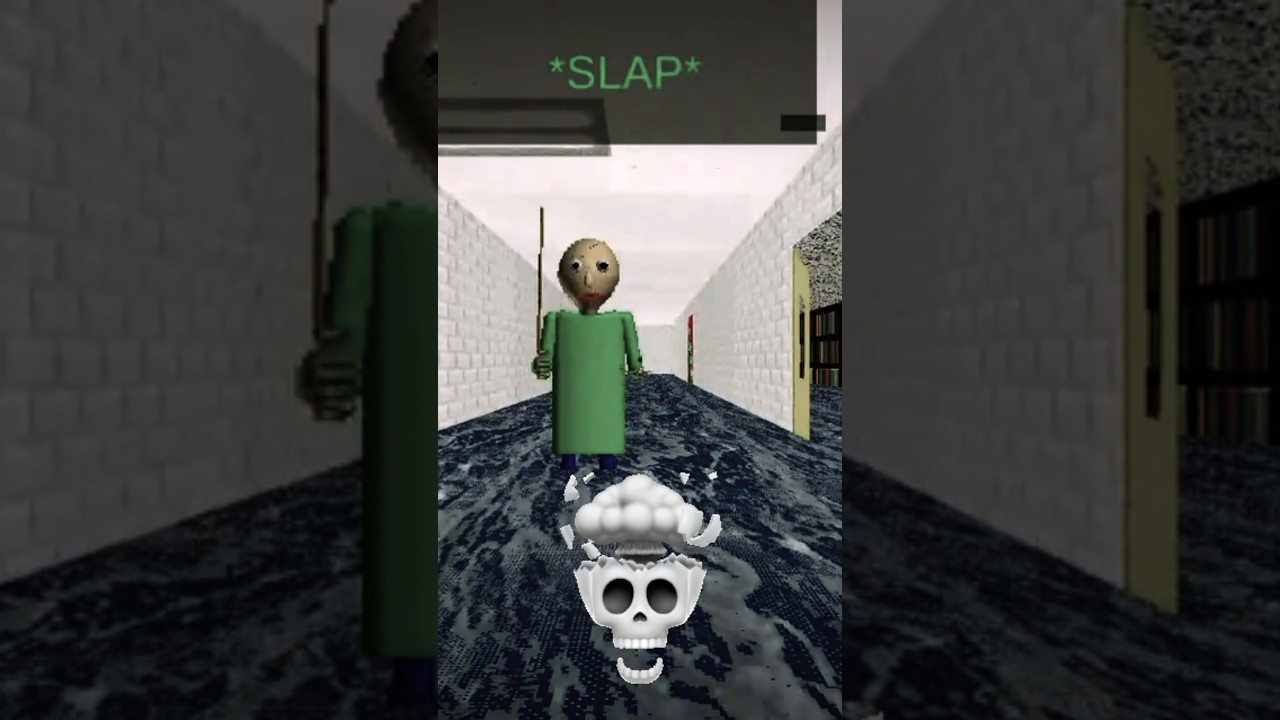 How did I survive this?😭 (Baldis Basics Plus) #baldisbasicsplus #baldisbasics #baldi #fyp