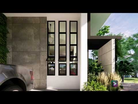 Loft Type House Design With Pool