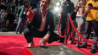 Javier Bardem se une a los grandes de Hollywood en una ceremonia histórica