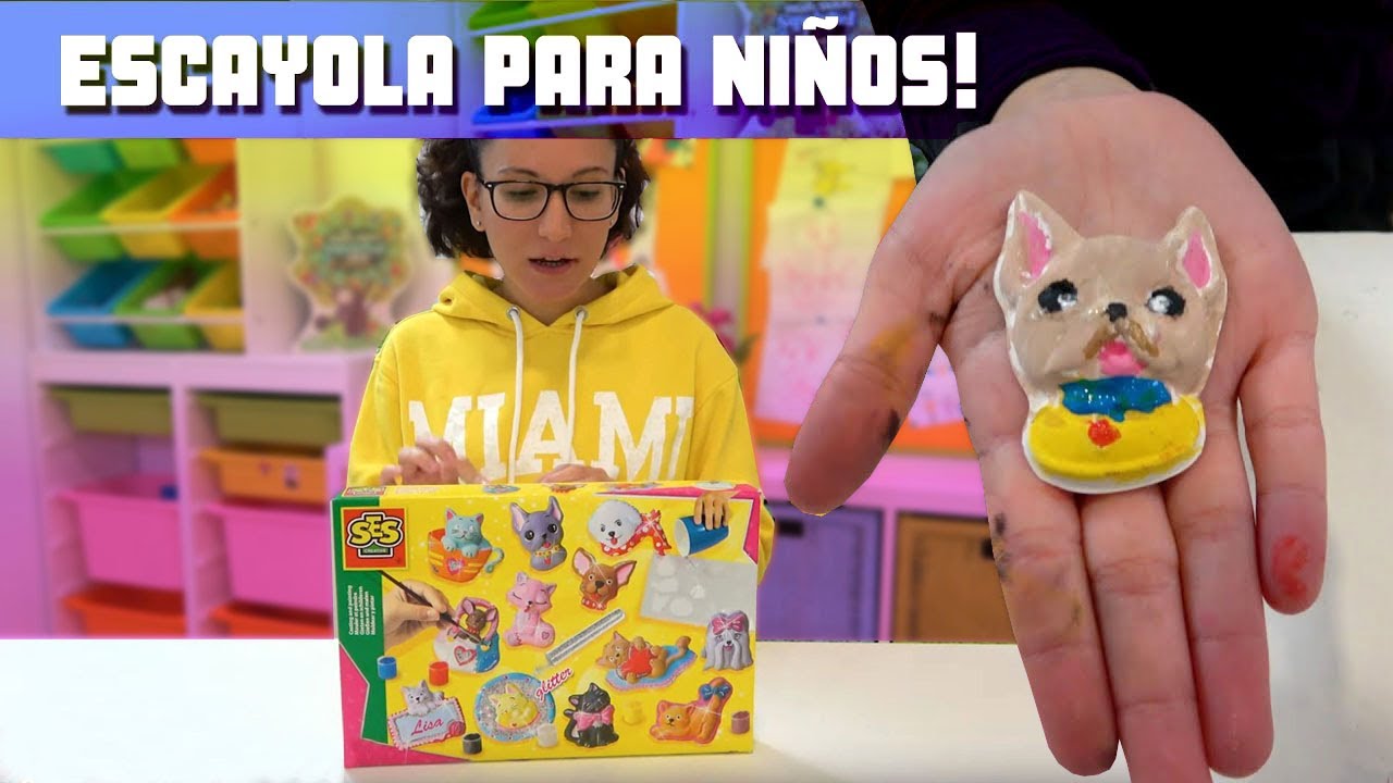FIGURITAS de YESO para PINTAR! Manualidades con escayola para niñosTimbitoys!