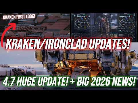Star Citizen | MASSIVE Updates! Crafting/Inventory in 4.7! + MORE HUGE 2026 News!