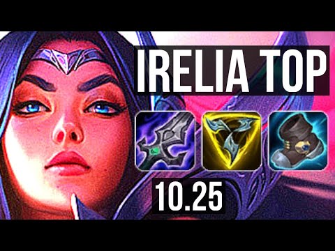 IRELIA vs RENEKTON (TOP) | 6 solo kills, 800+ games, Godlike, 900K mastery | KR Diamond | v10.25