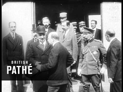 King Nicholas Of Montenegro Visits Munitions Workers - France    (1914-1918)