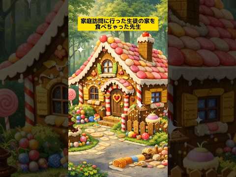 家庭訪問に行った生徒のお家を食べちゃう先生w #学校あるある #先生あるある #家族あるある #友達あるある