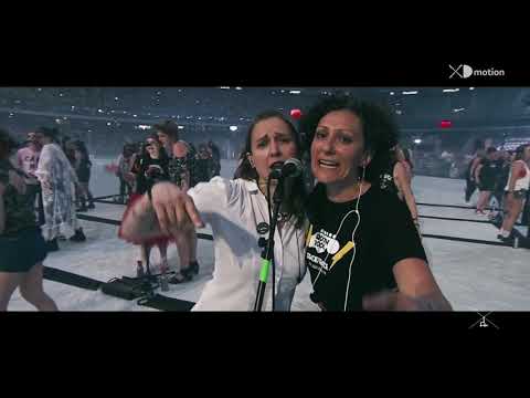 X fly 3D cablecam 4K UHD LIVE / ARCAM ROBOTIC ARM - Rockin' 1000 part2