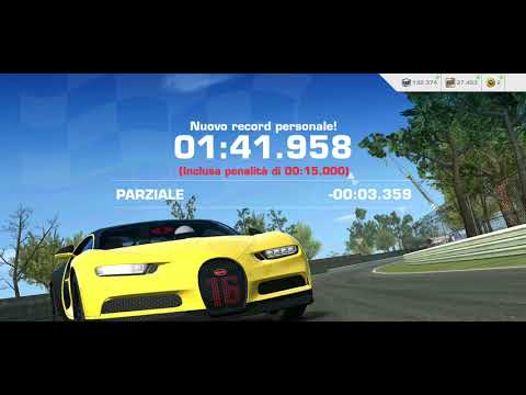 01_Prova a tempo Monza - Bugatti Chiron Sport