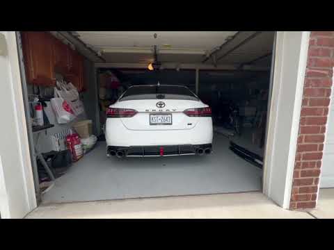 2022 Toyota Camry SE With Magnaflow 19494 Catback Exhaust Review