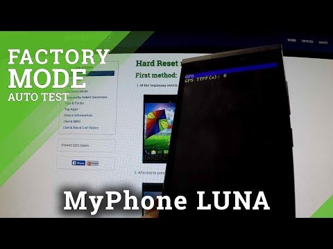 Auto Test myPhone Luna - factory mode