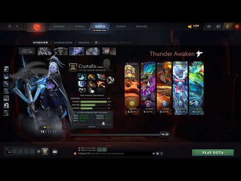 dota2fullmatch - crystallis - Drow ranger - Secret vs Thunder Awaken - TI11