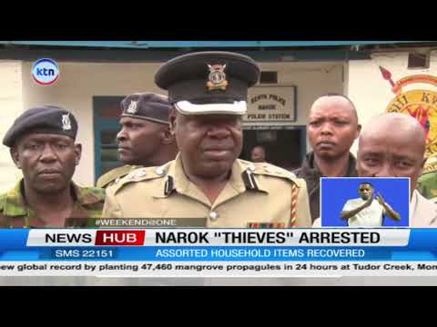 Four suspects in custody as police dismantle alleged burglary ring in Narok