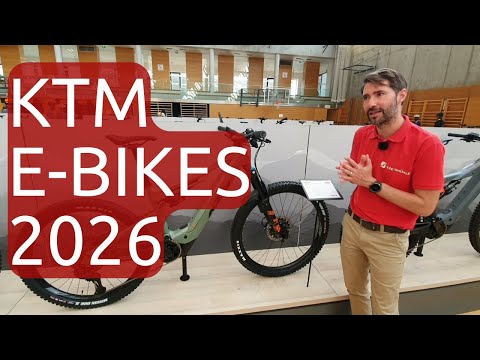 KTM E-Bikes 2026 - Modellüberblick - Highlights / Tretmühle Stuttgart