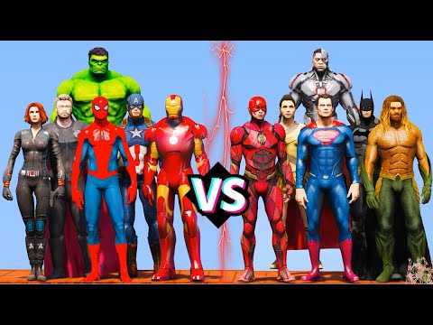 Marvel's Avengers vs DC's Justice League: The Ultimate Showdown | EPIC BATTLE INTRO