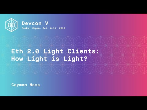 Eth 2.0 light clients: How light is light? preview