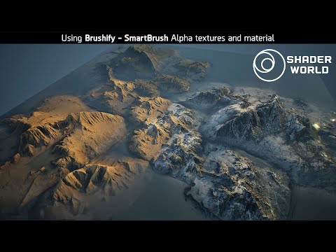 UE5 : Shader World | Landscape Material feat. "Brushify - SmartBrush"