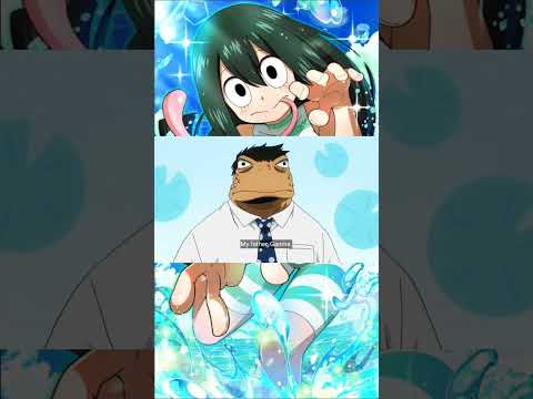 Meet Tsu's Family! #shorts #myheroacademia #anime