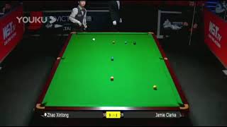 Zhao XinTong is addicted to hit long pot and hit hard