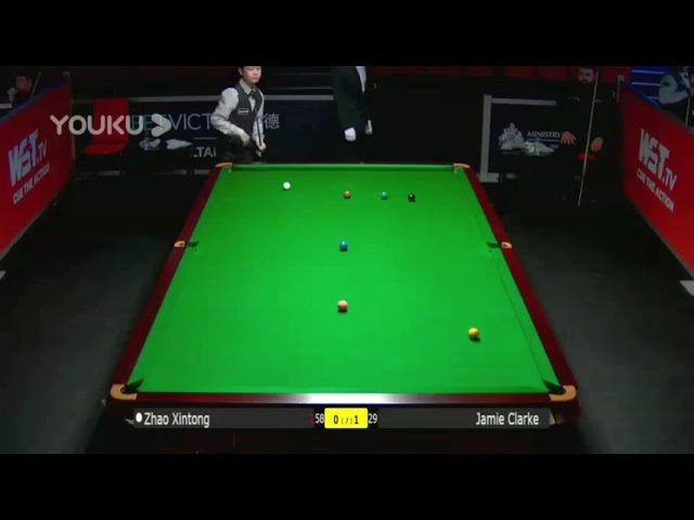 Zhao XinTong is addicted to hit long pot and hit hard