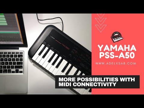 Yamaha PSS-A50 : MIDI Controller - More Possibilities with MIDI Connectivity