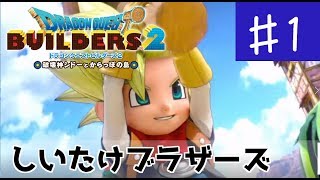 タイトル  【ドラクエビルダーズ２体験版】常にニコニコ？見習いビルダーの冒険【しいたけブラザーズ】