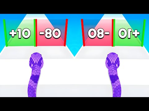 Snake Run Race Gameplay (by Freeplay Inc) - YouTube