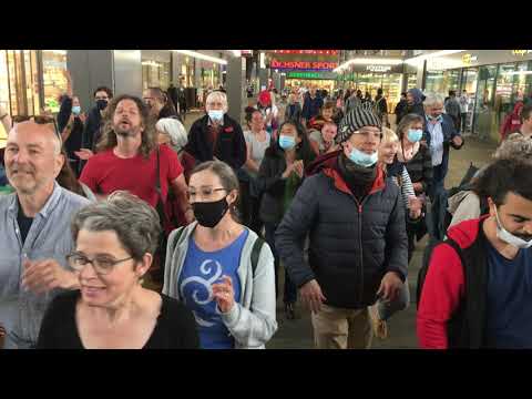 Danser encore   Flashmob Basel 28  April 2021