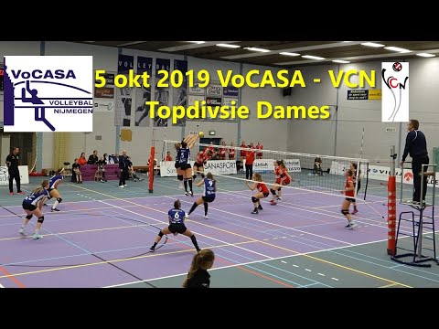 2019-10-05 VoCASA DS1 - VCN DS1 (Topdivisie Dames Volleybal)