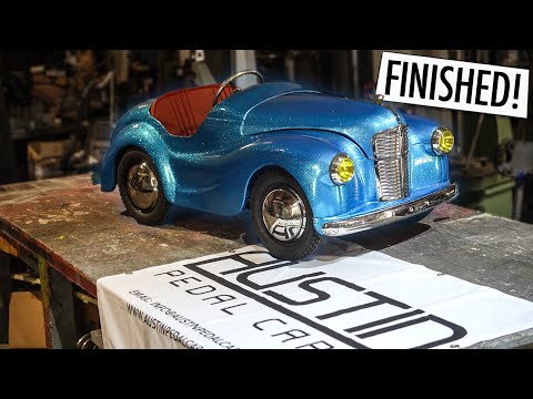 Pedal Car Restoration COMPLETE!