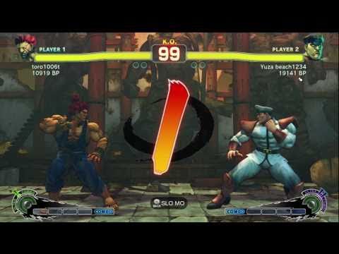 Kim1234 [Bison] vs toro1006t [Akuma] SSF4 Japanese Online Ranked Matches - TRUE-HD