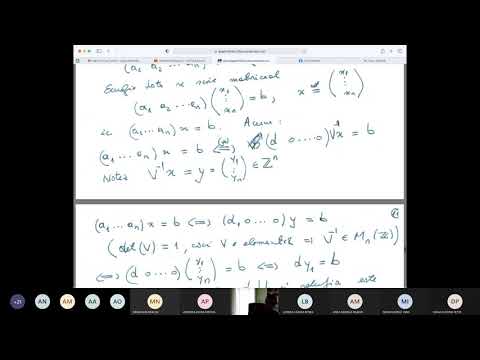 Curs 3 Algebra II: ecuatii diofantice, (sub)module in module libere