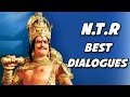 N T Rama Rao All Time Best Powerful Dialogues Telugu Punch Dialogues