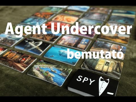 Agent Undercover - társasjáték bemutató - Jatszma.ro