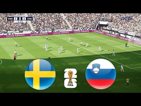SWEDEN vs SLOVENIA | FIFA WORLD CUP 2026