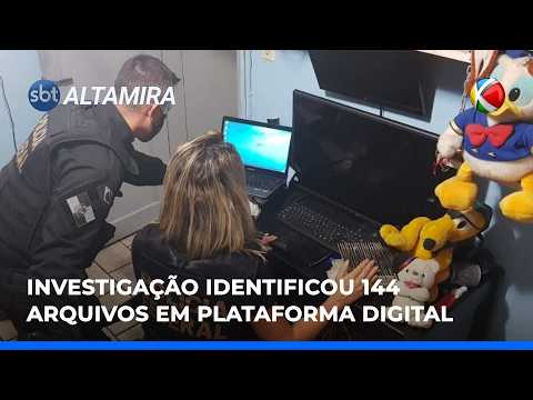 PF APURA ARMAZENAMENTO DE ABUSO SEXUAL INFANTIL EM ITAITUBA (PA) | SBT Altamira