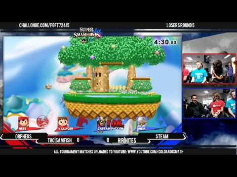 FGF5 - Orpheus & THC|Samfish Vs. RiR|Nite$ & Steam - Doubles LR5 - Smash 4