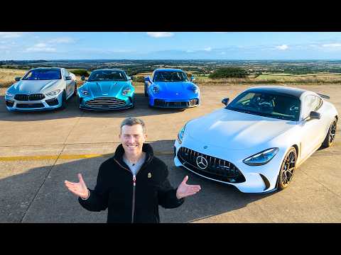 포르쉐 911 GTS vs 반티지 vs AMG GT vs M8 - 최고는?!