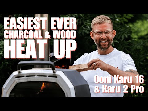 So zünden Sie Ihren Ooni Karu 16 oder Karu 2 Pro mit Holzkohle und Holz an