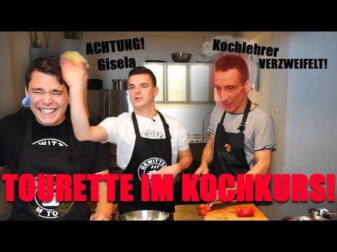 Tourette im Kochkurs! Lehrer verzweifelt an uns beim kochen #1