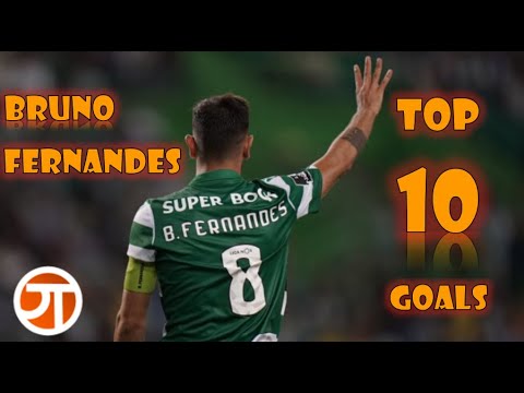 Bruno Fernandes :  Top 10 Goals @ Sporting Lisbon
