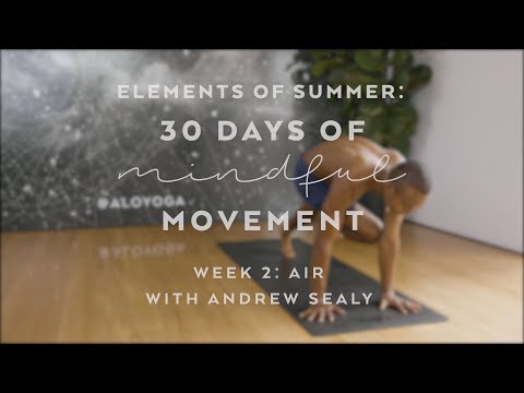 Effervescent Yoga Flow with Andrew Sealy - Elements of Summer: 30 Days of Mindful Movement