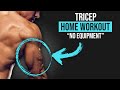 5 Minute Home Tricep Workout (NO EQUIPMENT)