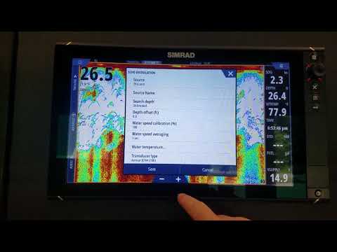 How to Check Your Transducer on Simrad EVO-3