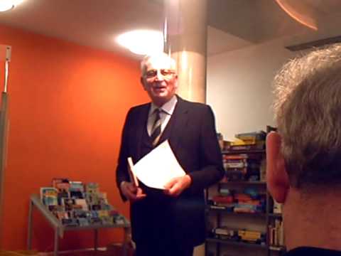 Walter Wettach: Vorrede zur Lesung aus Grock: Das verrückte Leben des Adrien Wettach