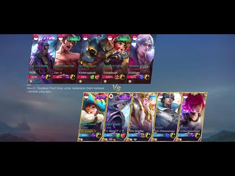 Top Global Ruby - Glory Daily | Tetep MVP walau hp panas | SMG PEBSSS :) | Build Ruby Terbaru 2022