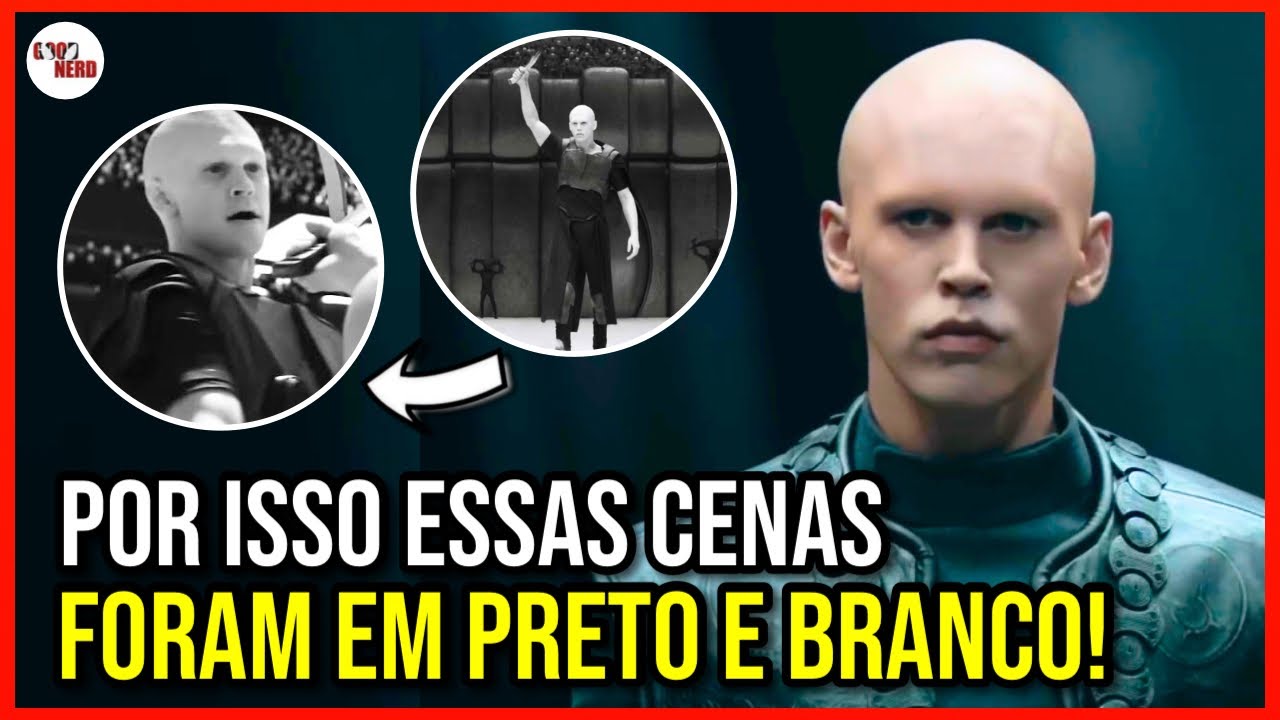20 CURIOSIDADES SOBRE O FILME DUNA PARTE 2! - PORQUE TEM CENAS EM PRETO E BRANCO COM O FEYD-RAUTHA?