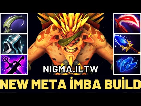 NIGMA.ILTW BristleBack New Meta İmba Build Scepter + Aghanim Shard 7.29 Dota 2