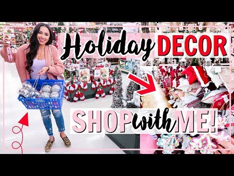 ULTIMATE CHRISTMAS DECOR SHOP WITH ME 2018! 3 STORES! | Alexandra Beuter Video