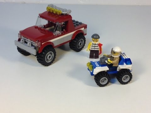 LEGO CITY 4437 Police Pursuit - Forest set from 2012
